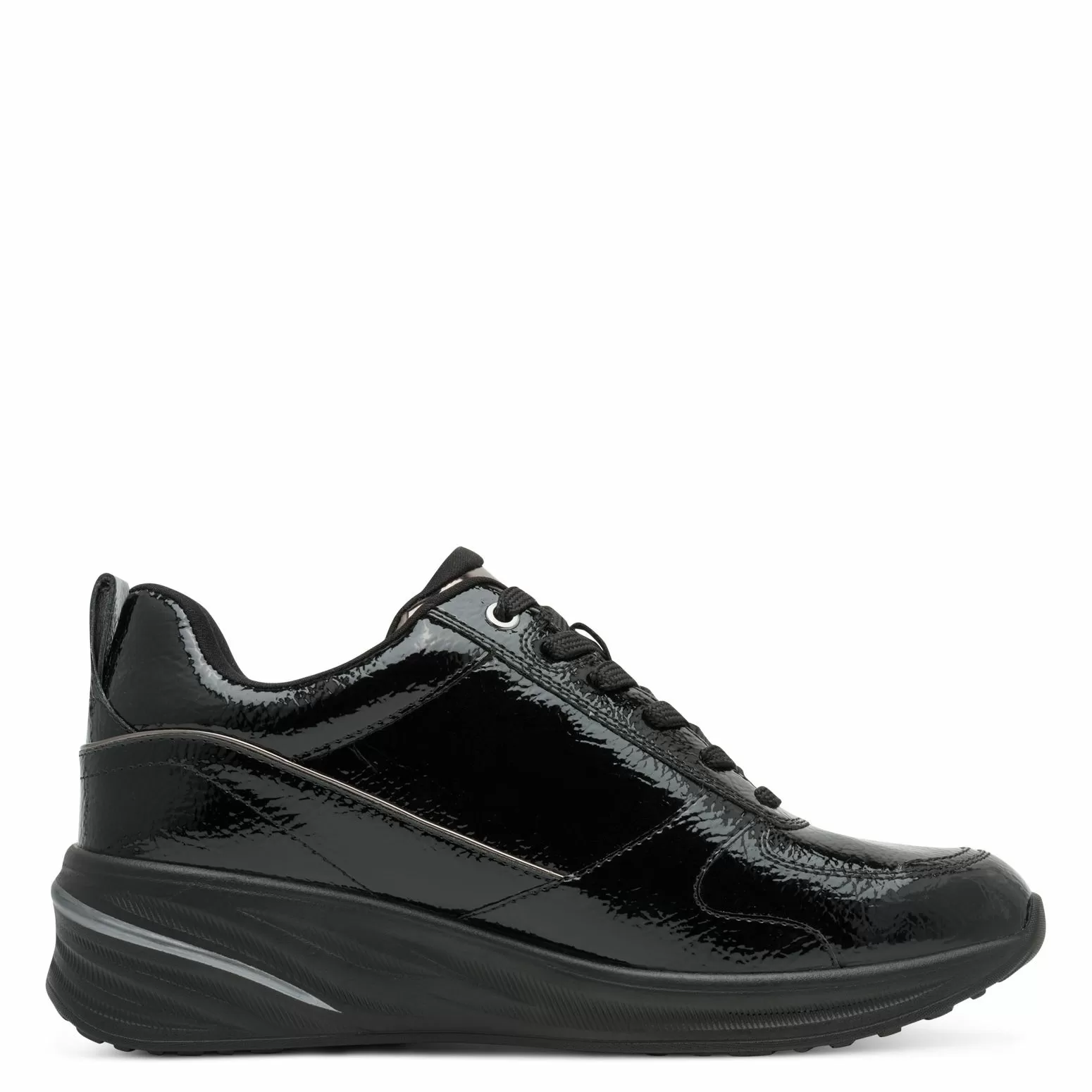 Дамски Сникърс TAMARIS - 1-23754-45-018 BLACK PATENT - Image 3