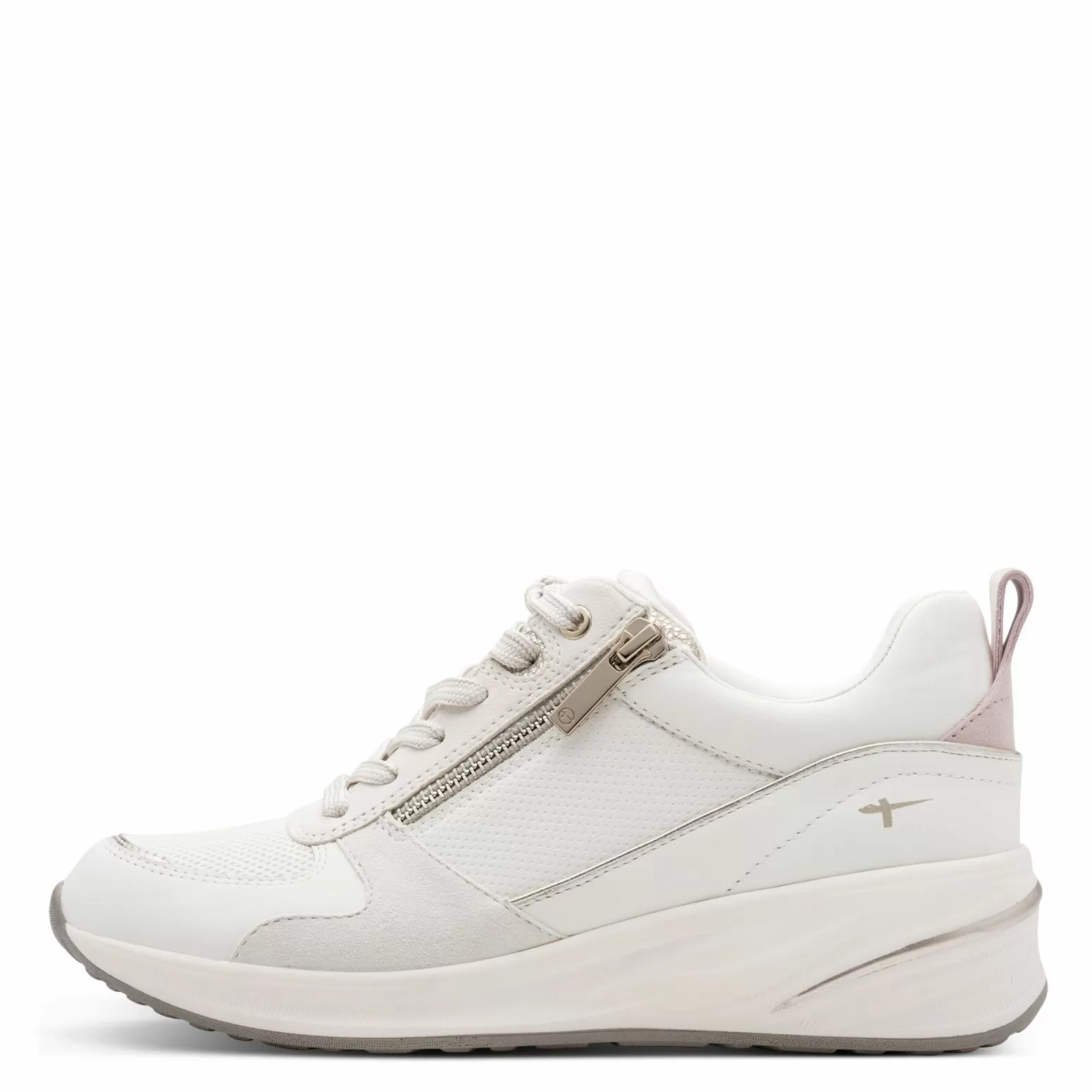 Дамски Сникърс TAMARIS - 1-23757-46-117 WHITE LEATHER