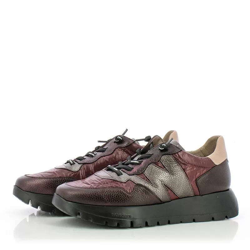 Дамски Сникърс WONDERS - A-2491 ODISEI COMB. COBRE/PLOMO - Image 5
