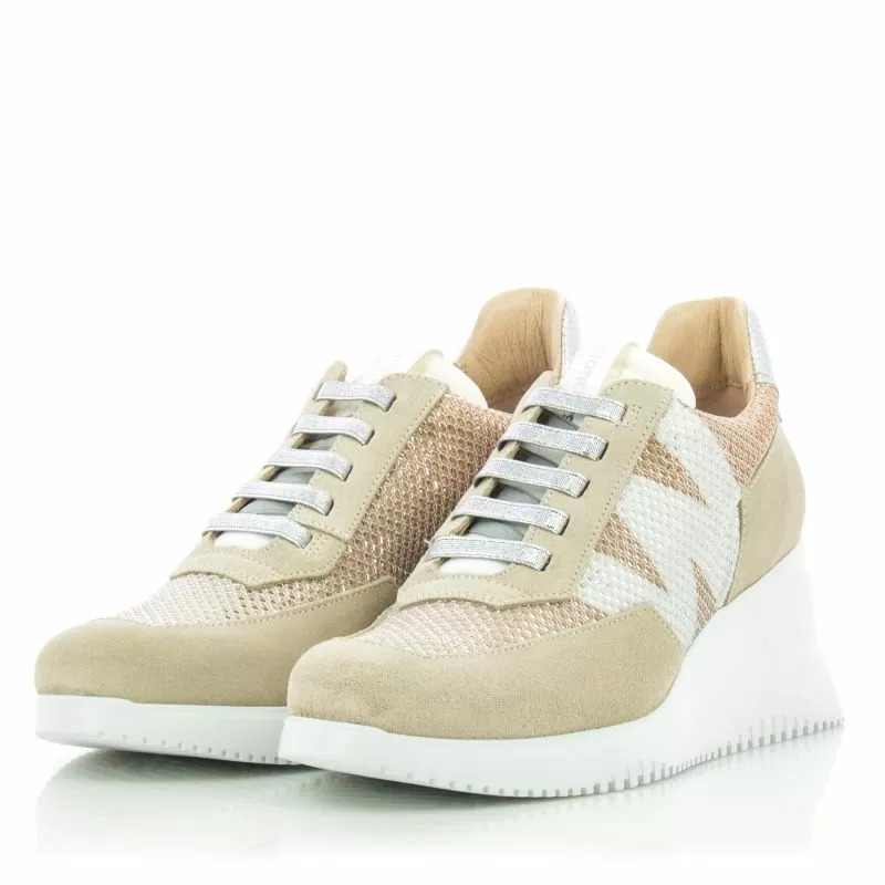 Дамски Сникърс WONDERS - G-6620-T DALLAS BEIGE/NATUR - Image 5