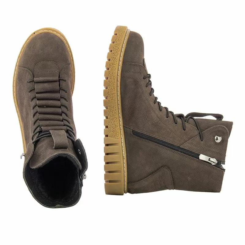 Дамски Спортни Боти COCONUT - 258 BOTFLEXX BROWN