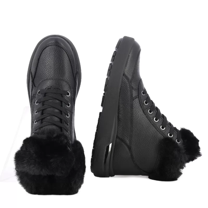 Дамски Спортни Боти GEOX - D26QSA D DALYLA BLACK - Image 5