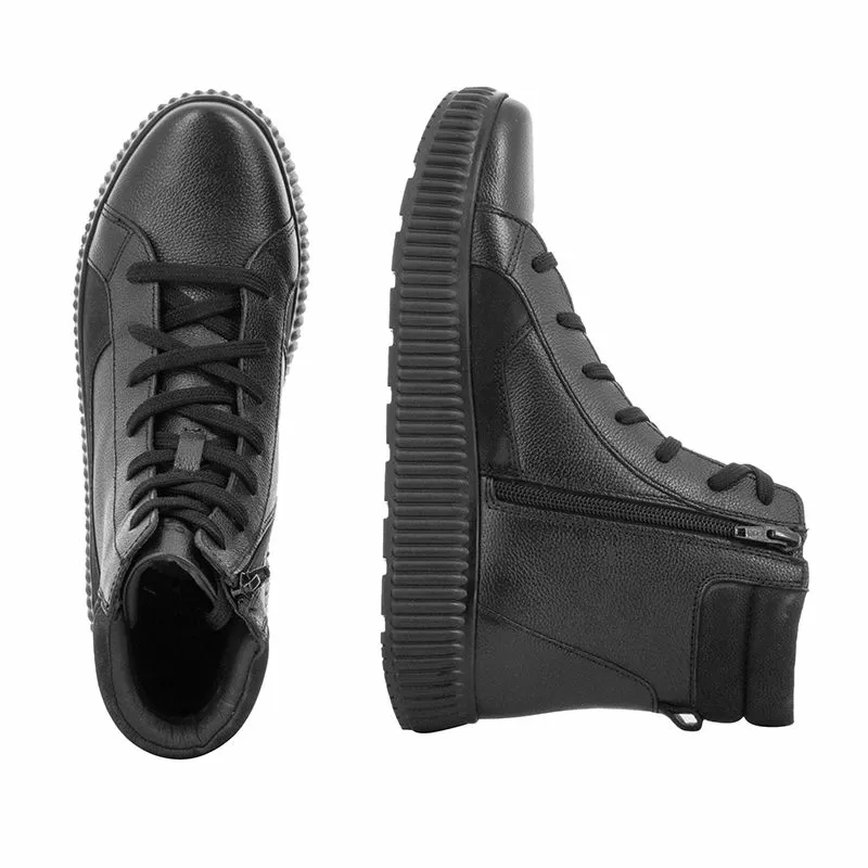 Дамски Спортни Боти GEOX - D46XFC D GRAISY BLACK