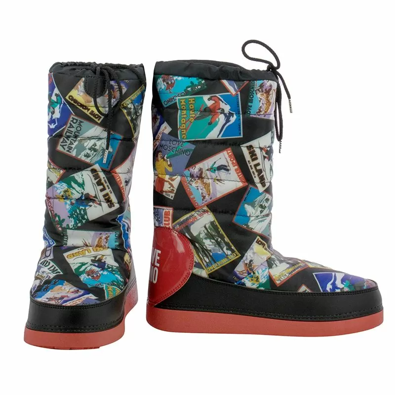 Дамски Спортни Боти MOSCHINO - JA24092G06JO0000 CLUB - Image 5