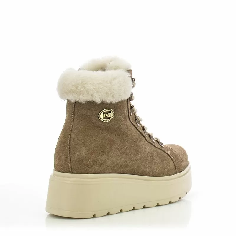 Дамски Спортни Боти NERO GIARDINI - I514908D CAPPUCCINO
