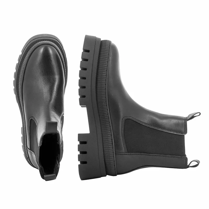 Дамски Спортни Боти  TAMARIS - 1-25494-41 003 BLACK LEATHER