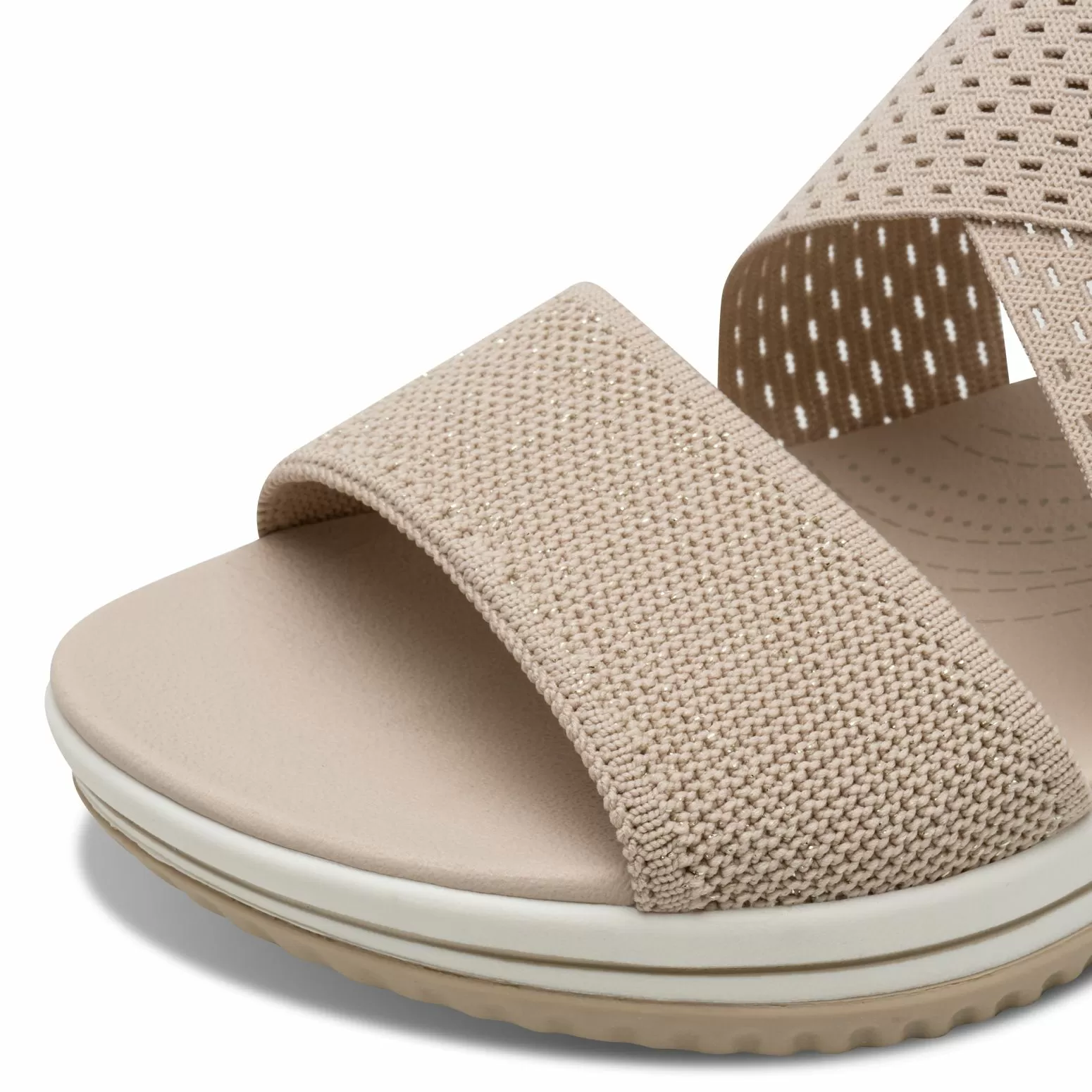 Дамски Спортни Сандали JANA COSHY - JANA COSHY BEIGE/GOLD - Image 6