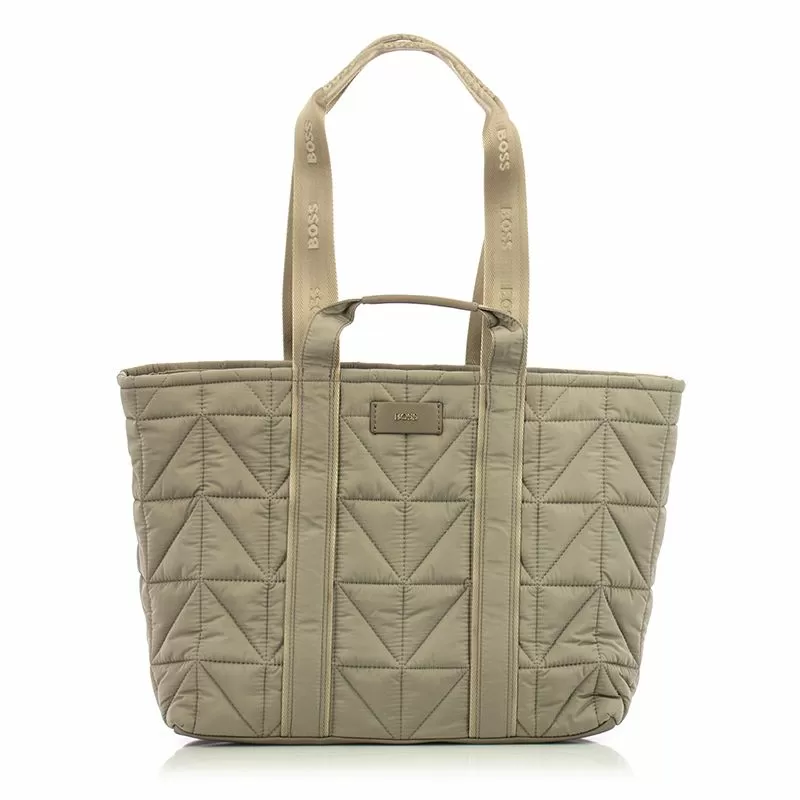 Ежедневни Чанти BOSS - 50552480 PALMAH TOTE SH OPEN BROWN