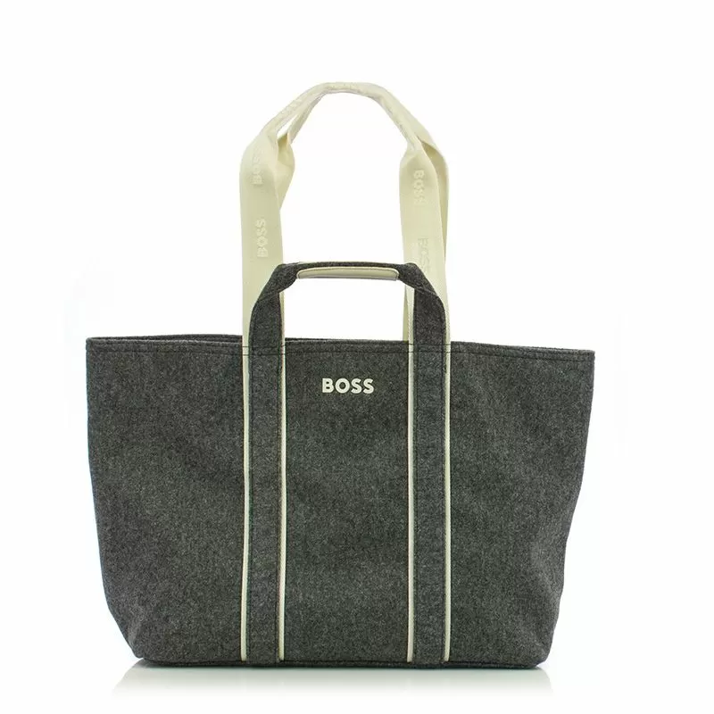 Ежедневни Чанти BOSS - 50552483 PALMAH TOTE WL DARK GREY
