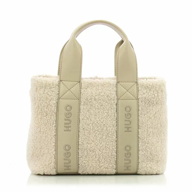 Ежедневни Чанти HUGO - 50552295 BECKY SH TOTE MINI OPEN WHITE - Image 5