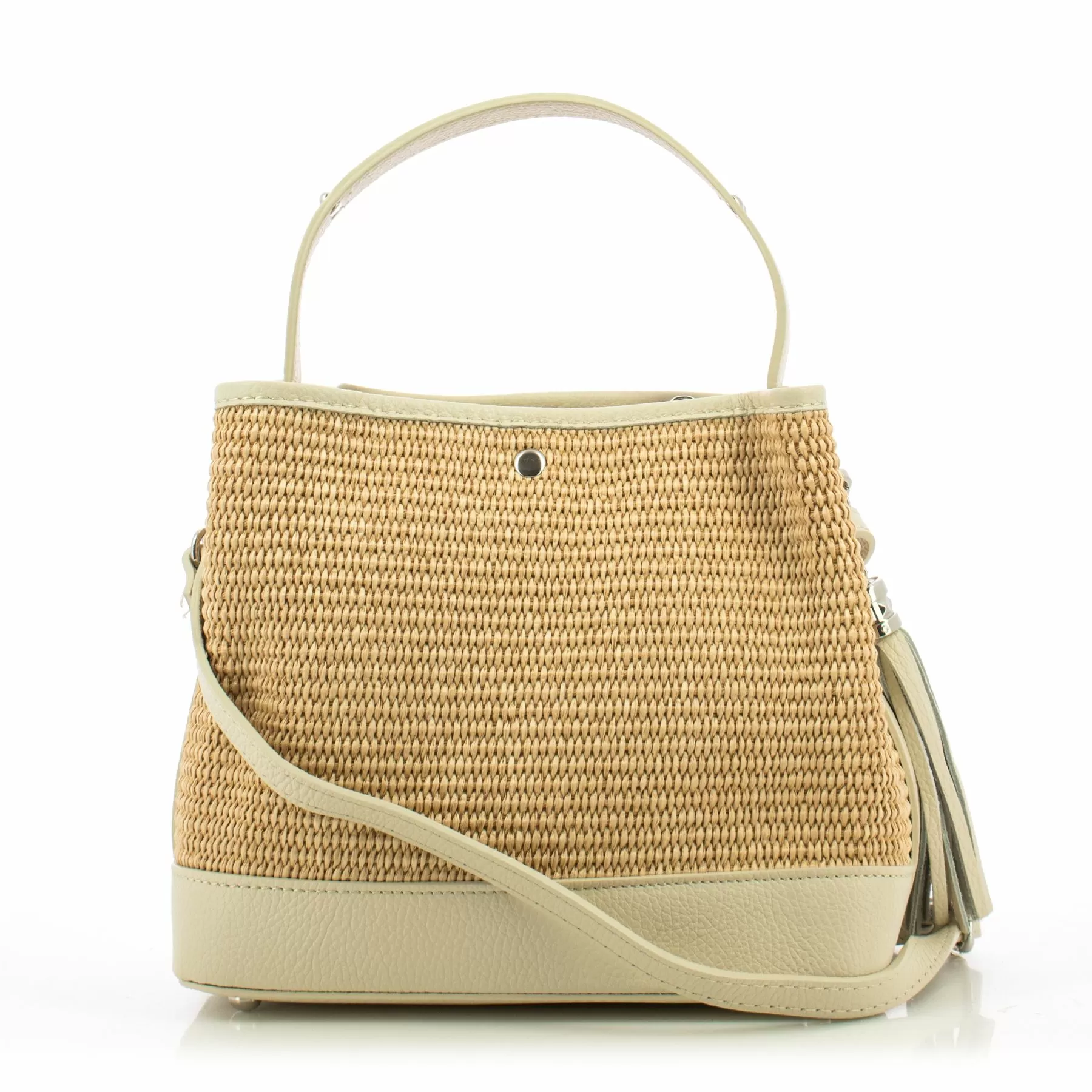 Класически Чанти JUICE - 112595 BEIGE - Image 5