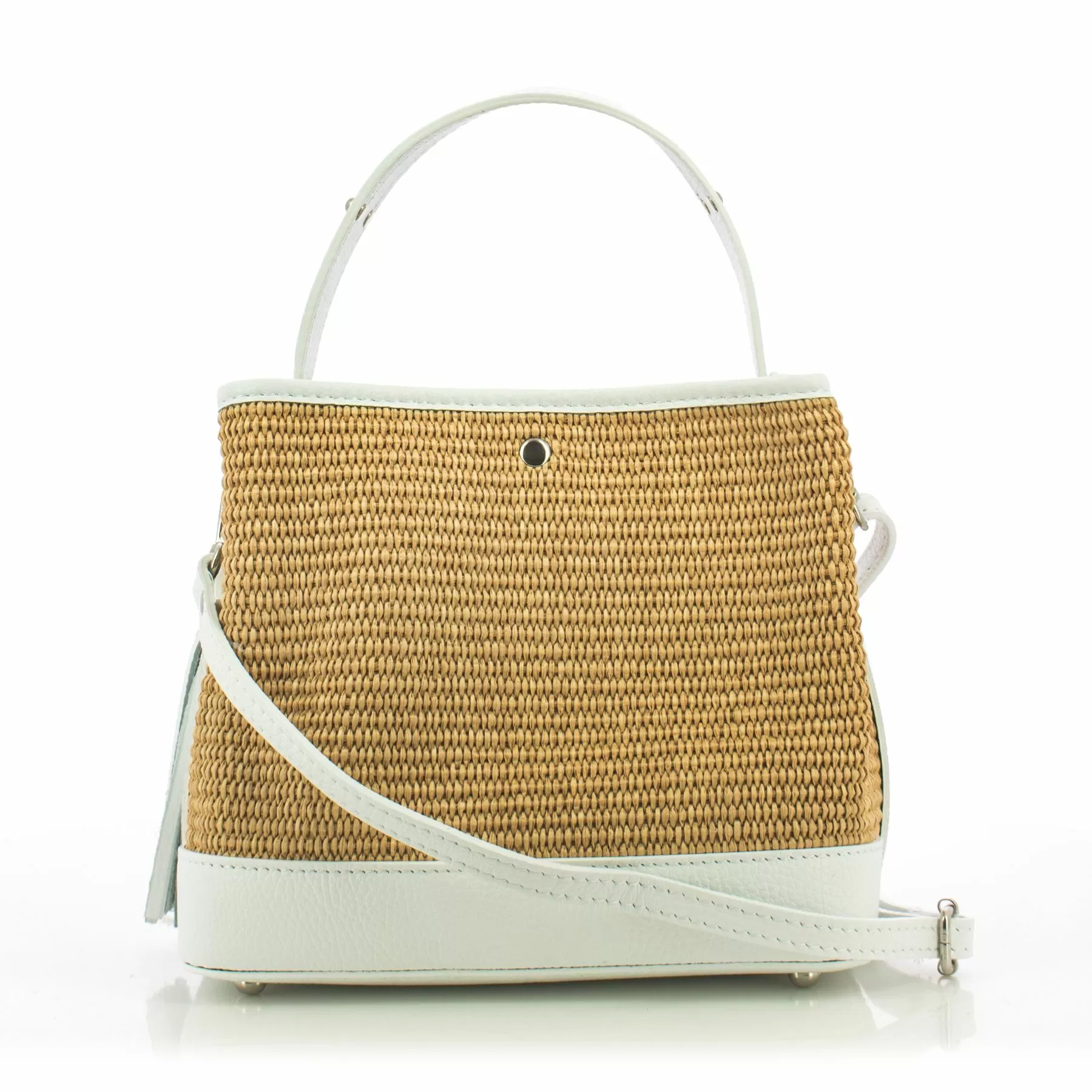 Класически Чанти JUICE - 112595 WHITE - Image 5