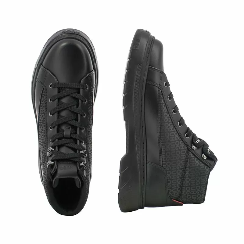 Мъжки Ежедневни Боти HUGO - 50552644 URIAN HALB NYBOMN BLACK