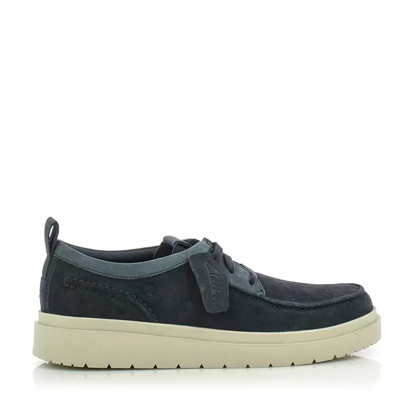 Мъжки Ежедневни CLARKS - 26180866 POLDEN MOC NAVY SUEDE