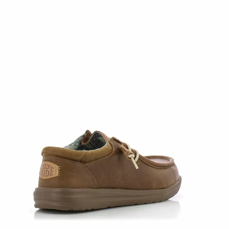 Мъжки Ежедневни HEY DUDE - 40175-255 WALLY GRIP CRAFT BROWN