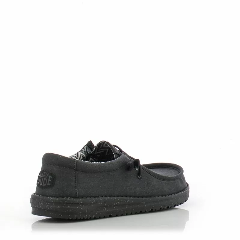 Мъжки Ежедневни HEY DUDE - 40700-060 WALLY STRETCH BLACK