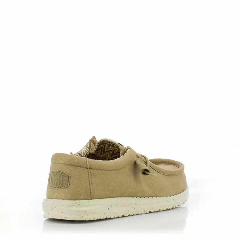 Мъжки Ежедневни HEY DUDE - 40700-265 WALLY STRETCH TAN