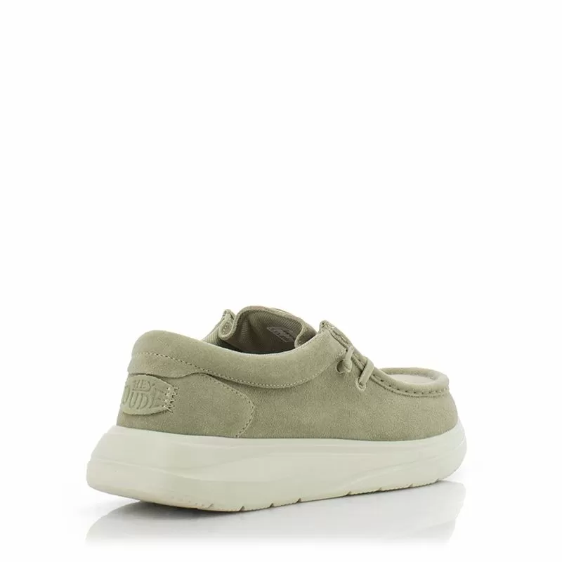 Мъжки Ежедневни HEY DUDE - 41975-1SN WALLY COMF GREY/SILVER