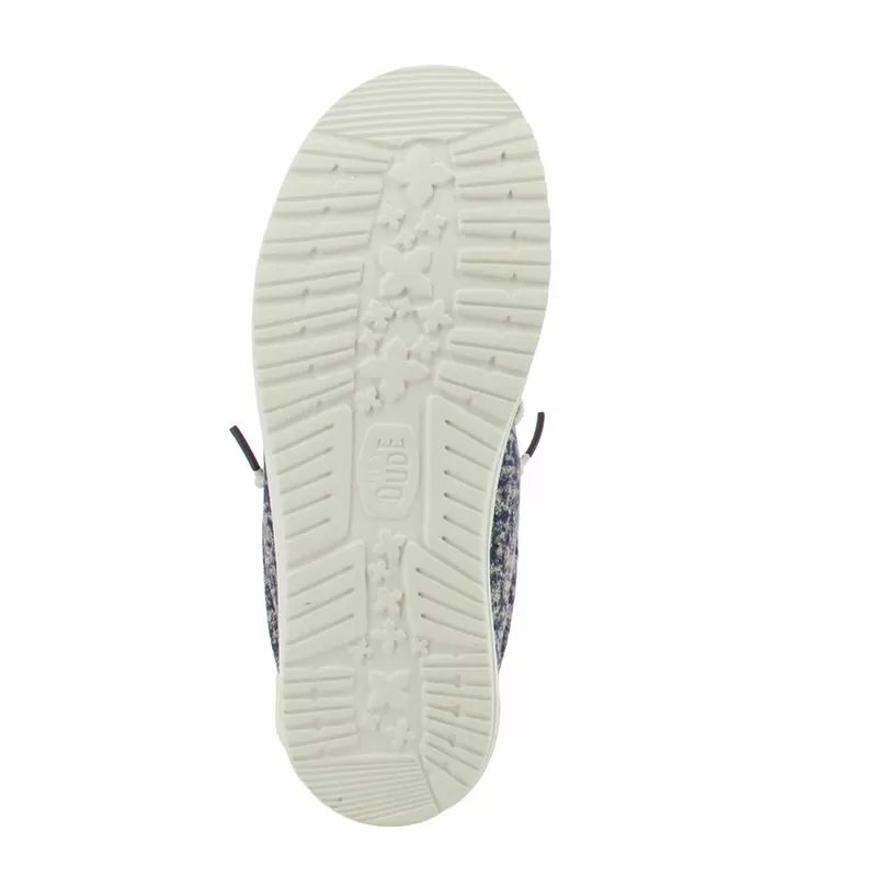 Мъжки Ежедневни HEY DUDE - 43091-4VE WALLY SURF NAVY/WHITE