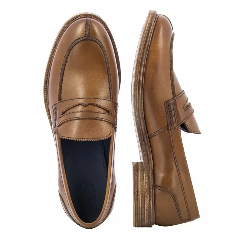 Мъжки Лоуфър GAI MATTIOLO - 4257 STEN-COGNAC