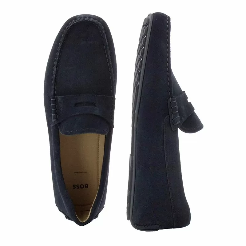 Мъжки МокасиниBOSS - 50541750 NOEL MOCC SDPEB DARK BLUE