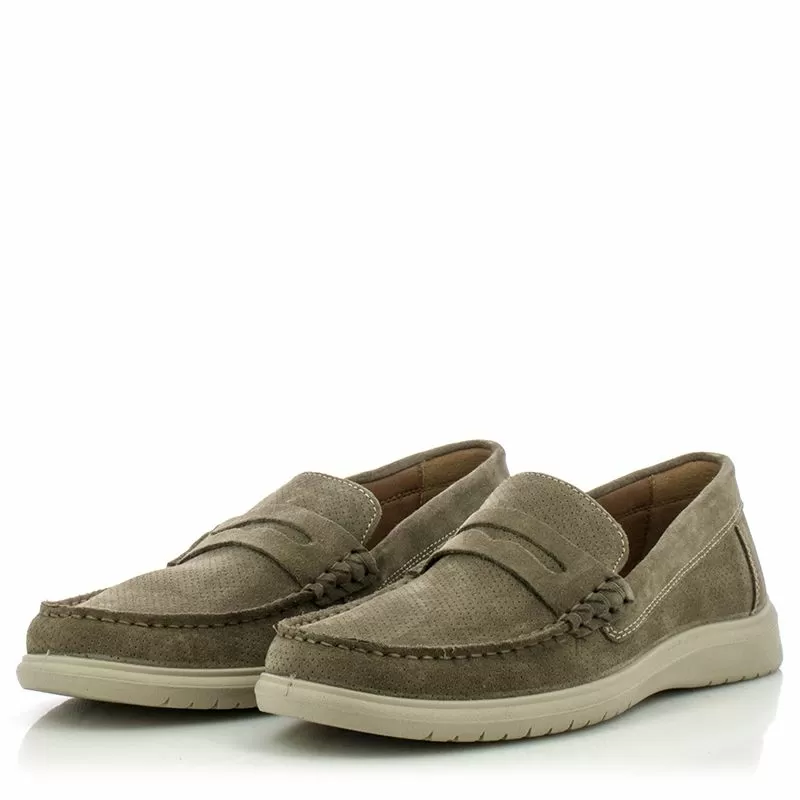 Мъжки МокасиниIMAC - 751161 LINK DOVE/BEIGE - Image 5