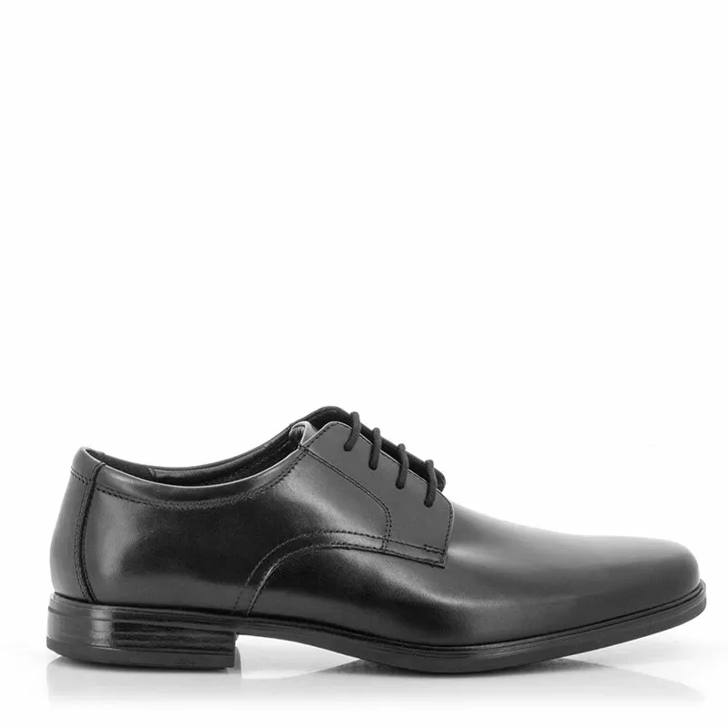 Мъжки Офис Обувки CLARKS - 26161285 HOWARD WALK BLACK LEATHER