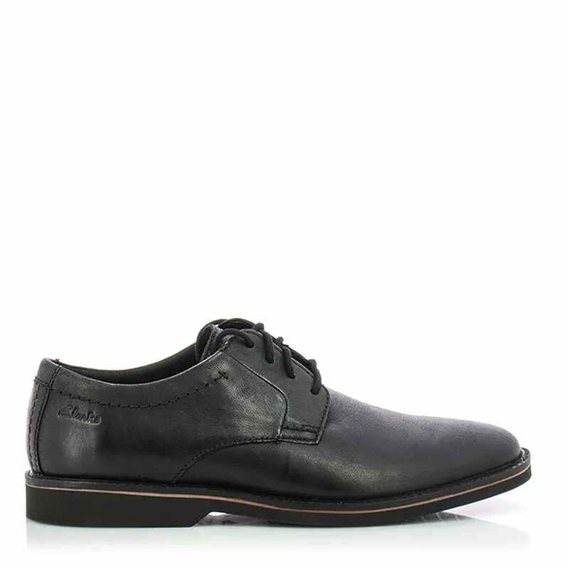 Мъжки Офис Обувки CLARKS - 26173608 ATTICUS LTLACE BLACK