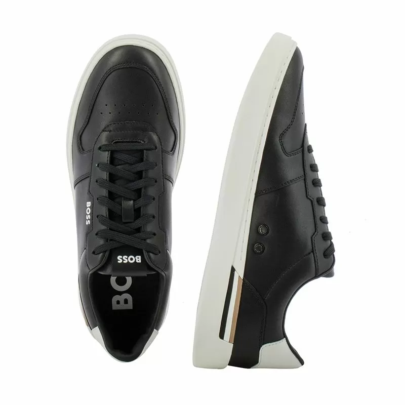Мъжки Сникърс BOSS - 50542538 CLINT TENN LTVPN BLACK