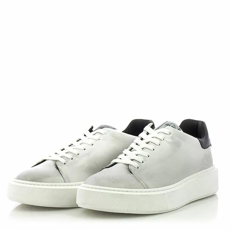 Мъжки Сникърс CESARE PACIOTTI 4US - DEAN 100 BIANCO/NERO - Image 5