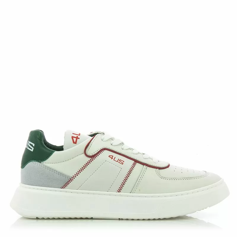 Мъжки Сникърс CESARE PACIOTTI 4US - LUIS-BIANCO/VERDE/ROSSO