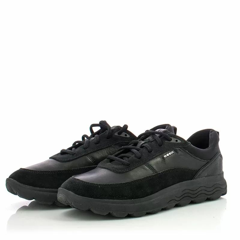 Мъжки Сникърс GEOX - U16BYE U SPHERICA BLACK - Image 5