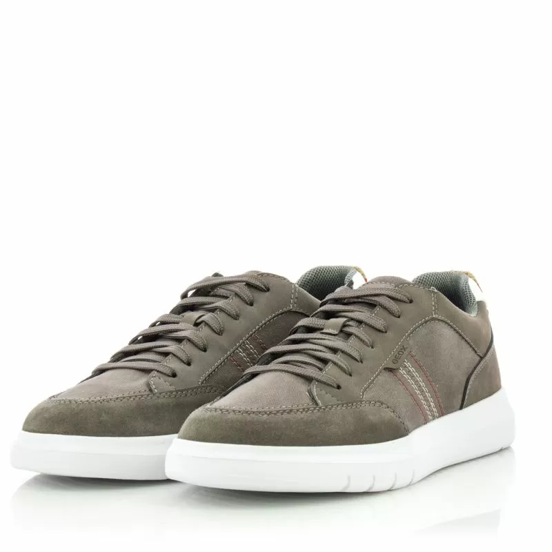 Мъжки Сникърс GEOX - U45B3B 199 U MEREDIANO TAUPE