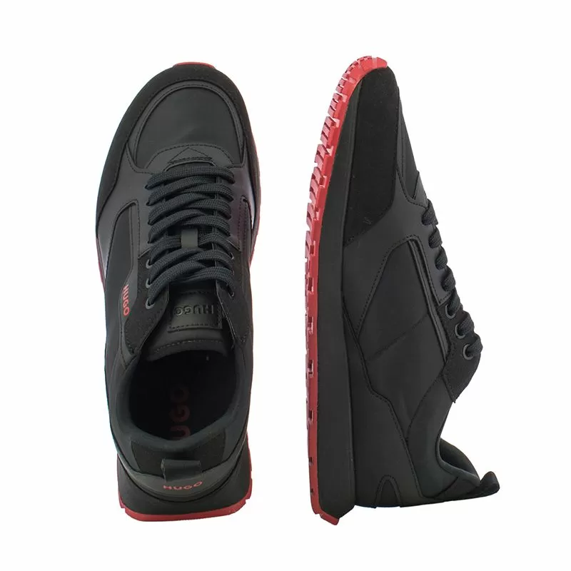 Мъжки Сникърс HUGO - 50536568 ICELIN RUNN PUMF N BLACK