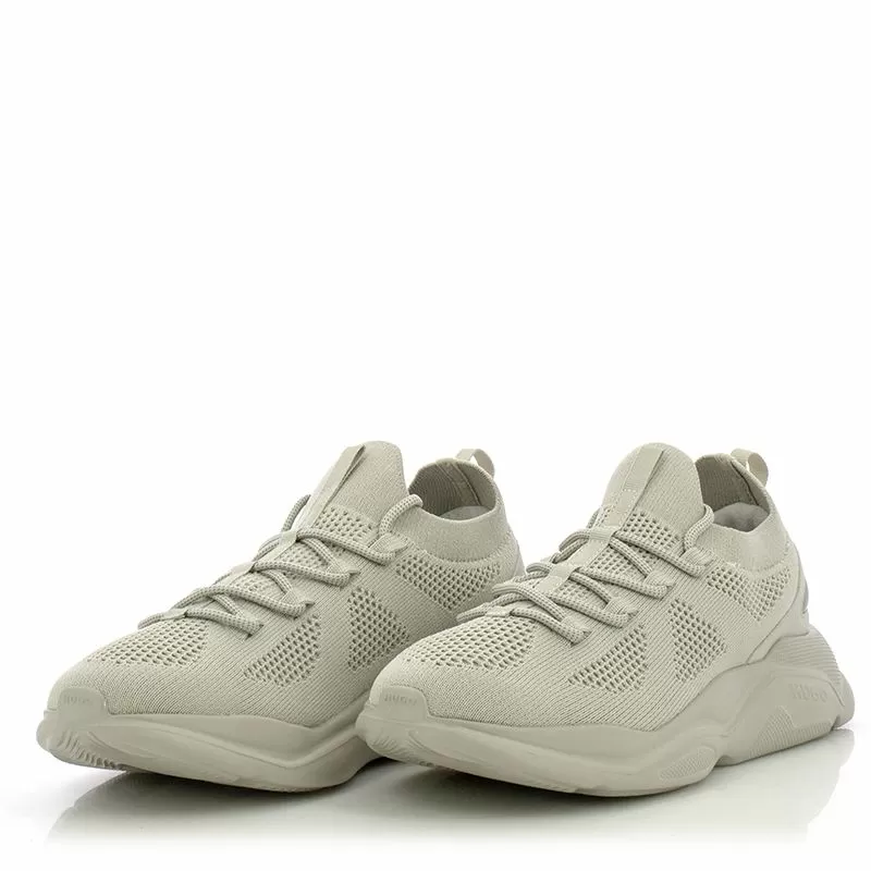 Мъжки Сникърс HUGO - 50541684 LEON RUNN KN OPEN BEIGE - Image 5