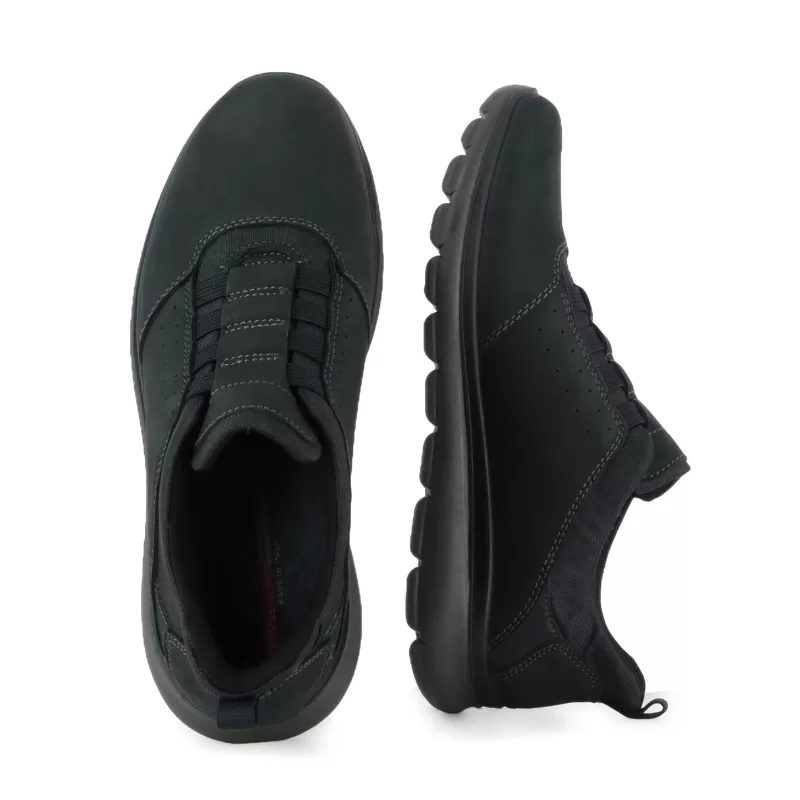 Мъжки Сникърс IMAC - 852430 ERNEST DARK BLUE/BLUE - Image 5