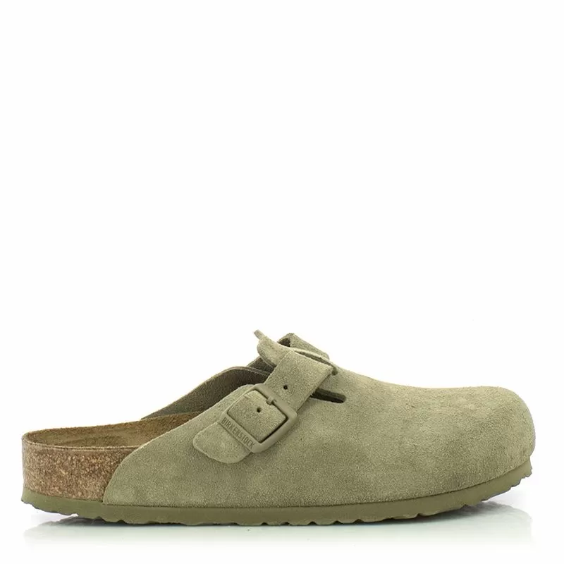 Мъжко Сабо BIRKENSTOCK - 1025788 BOSTON FADED KHAKI