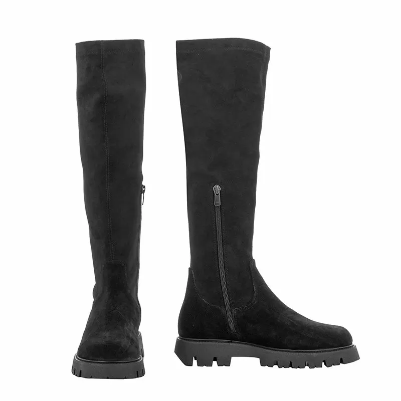 Офицерки CARLO FABIANI - 314-01 PP-AMANI BLACK SUEDE