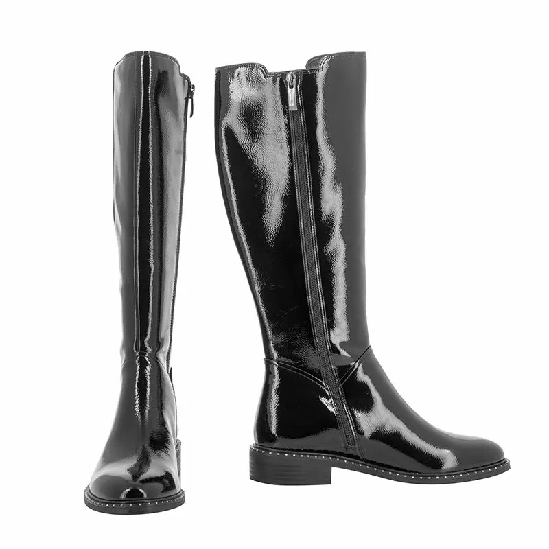 Офицерки TAMARIS - 1-25518-41 018 BLACK PATENT - Image 5