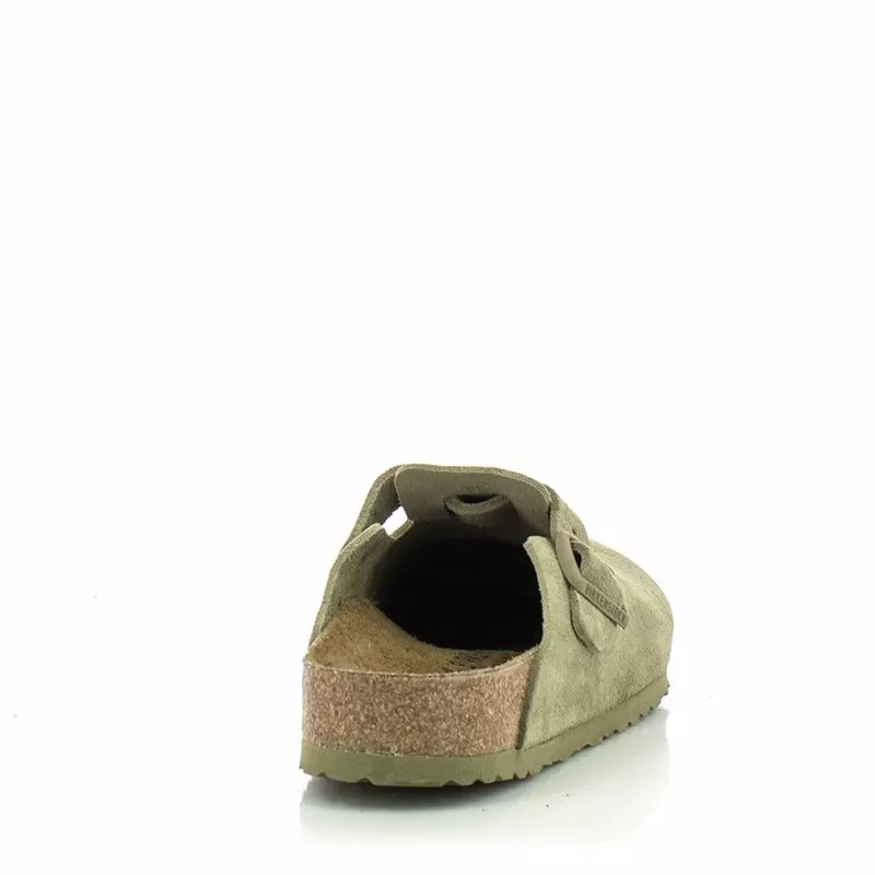 Сабо BIRKENSTOCK - 1025788 BOSTON FADED KHAKI