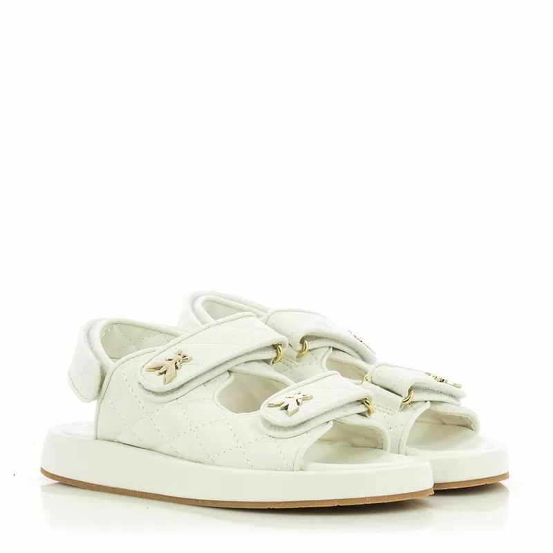 Сандали Момичета PATRIZIA PEPE - PPJ178.06 BIANCO/PLATINO - Image 5