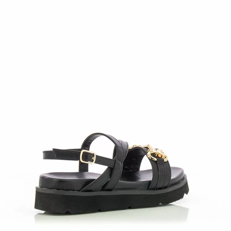 Сандали Момичета PATRIZIA PEPE - PPJ238.01 NERO/PLATINO - Image 5