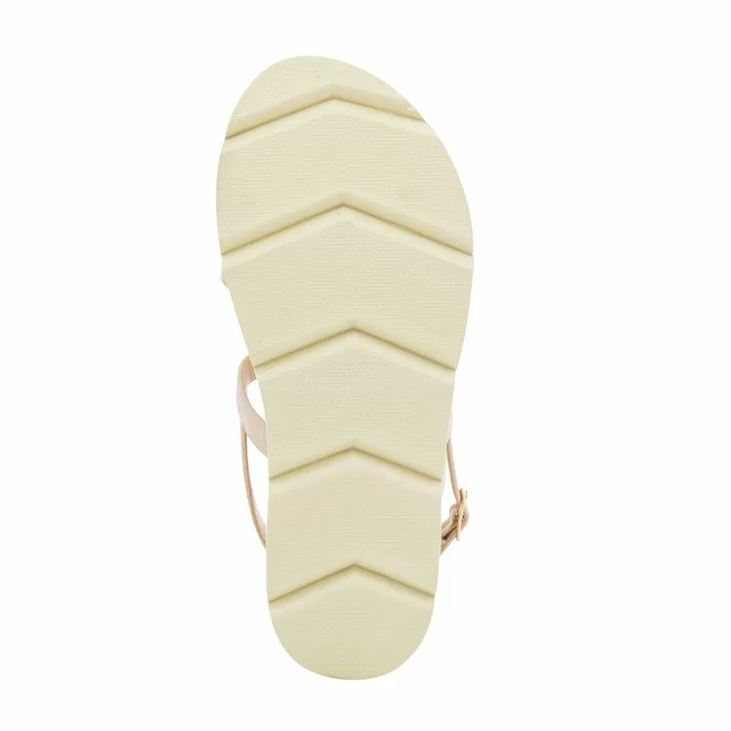 Сандали Момичета PATRIZIA PEPE - PPJ238.02 OFF WHITE/PLATINO