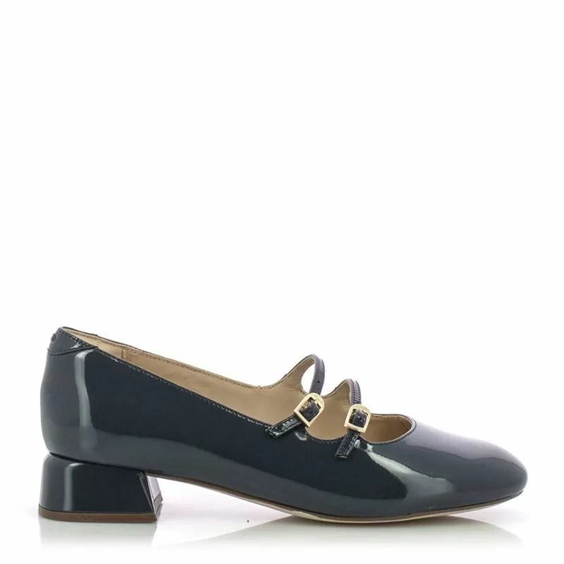 Токчета CLARKS - 26181311 DAISS30 SHINE NAVY PATENT