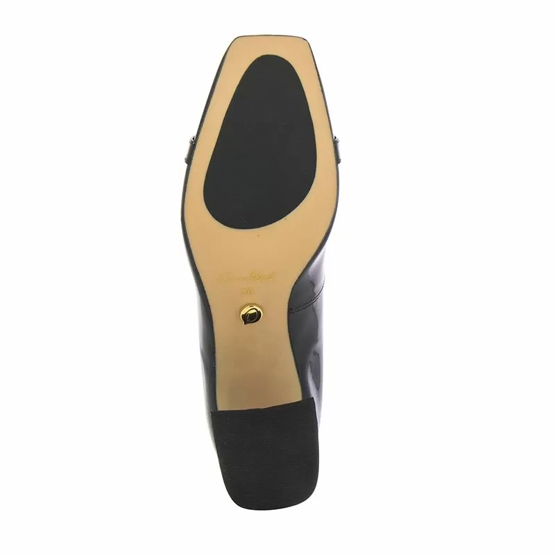 Токчета DONNA ITALIANA - 11034-715-757 VZ SEDA BLACK MA