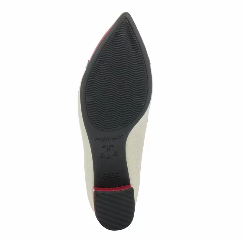 Токчета PICCADILLY - 739063 OFF WHITE/NAVY/HIBISCO