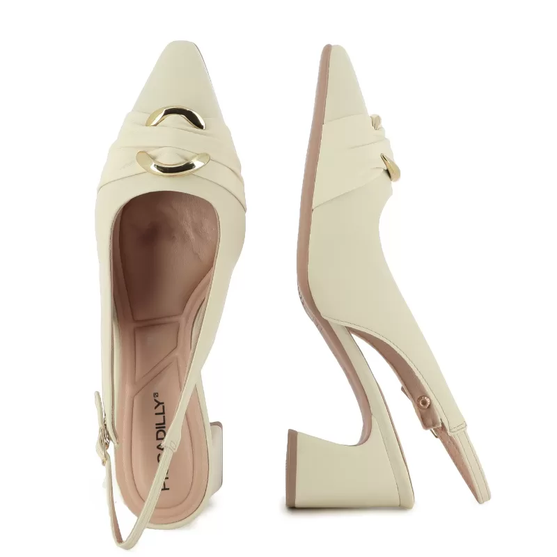 Токчета PICCADILLY - 764020 IRENE OFF WHITE/OFF WHITE