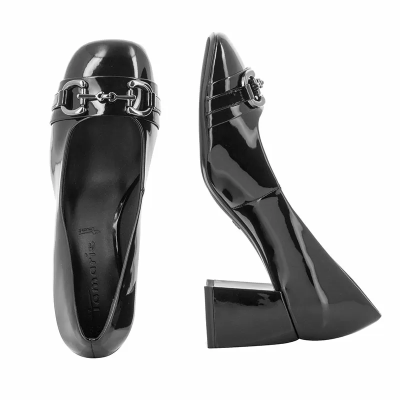 Токчета TAMARIS - 1-1-22406-21 BLACK PATENT