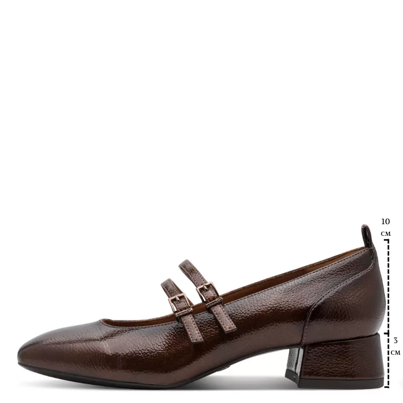 Токчета TAMARIS - 1-22318-43-398 BROWN COMB