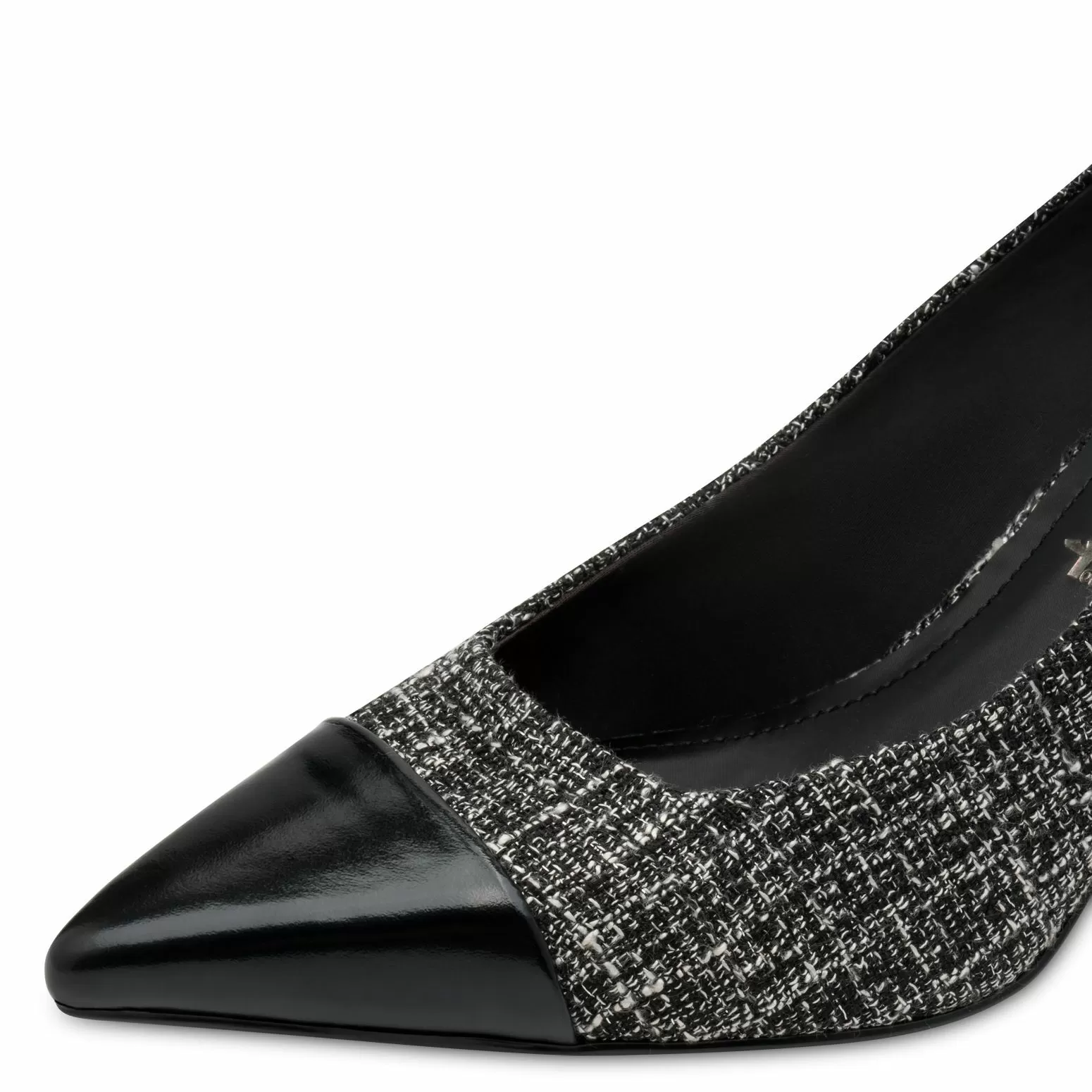 Токчета TAMARIS - 1-22466-45-009 BLACK/WHITE - Image 5